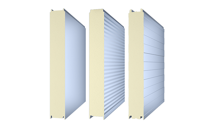 What are the components of the assembled cold storage enclosure system