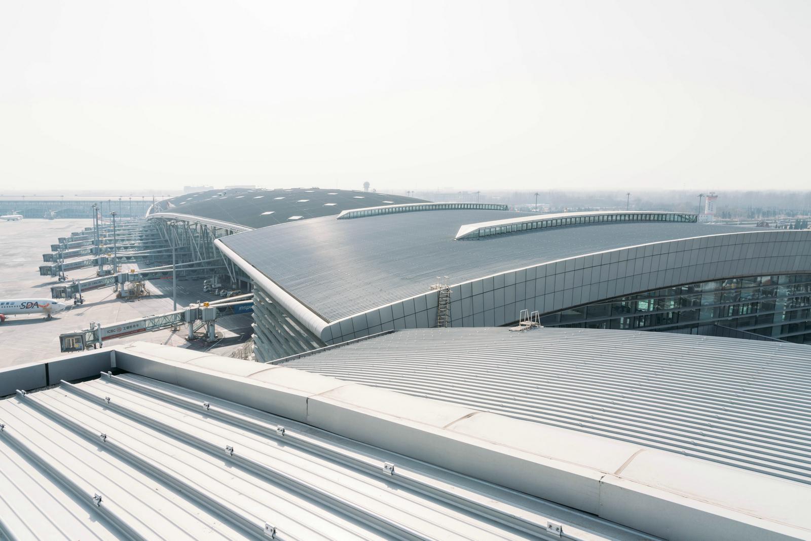 Roof design of North Finger Corridor of Jinan Yaoqiang International Airport(图9)