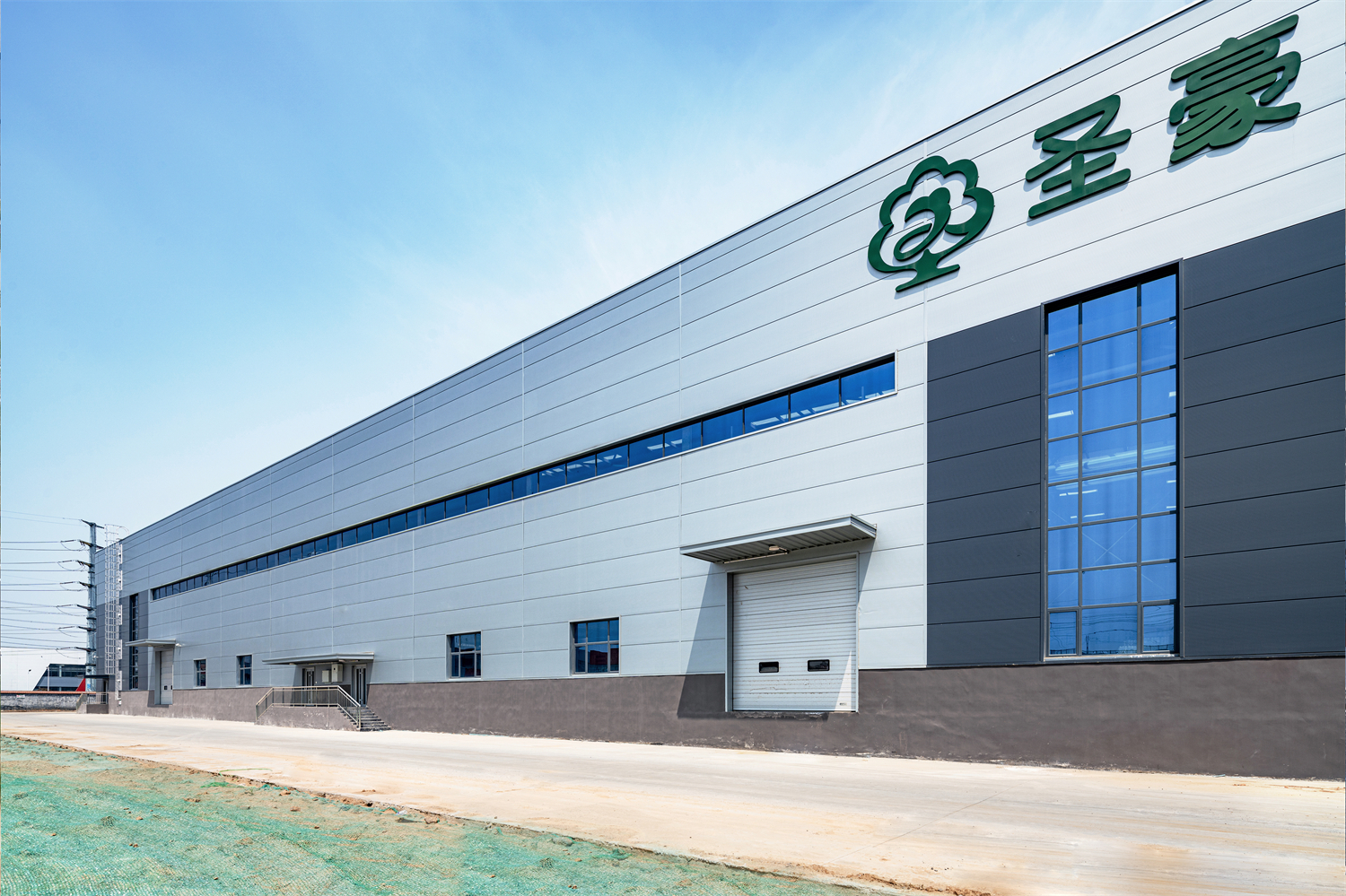 Función y belleza y peso, los materiales de construcción verdes ayudan a la construcción del centro logístico(图6)